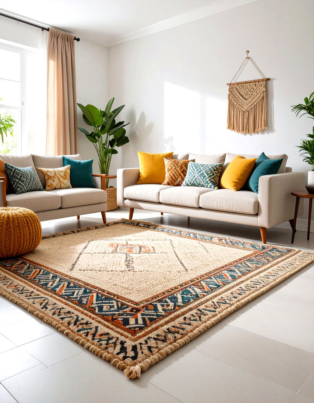 Natural Fiber Area Rugs - 24 Organic Modern Interior Design Ideas
