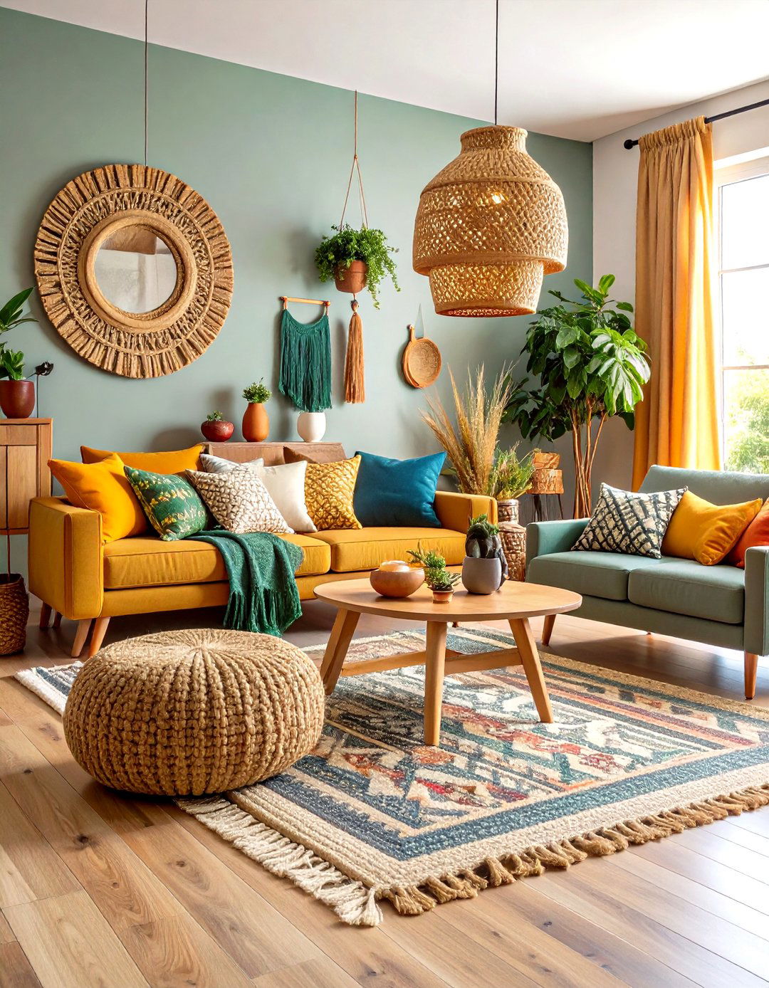Natural Fiber Living Room Decor - 24 Natural Living Room Ideas