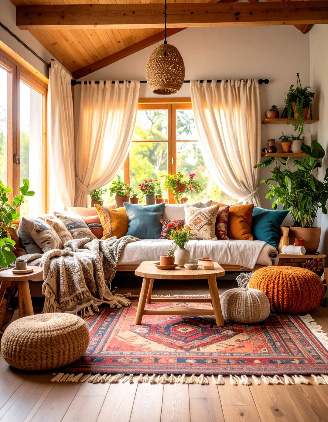 Natural Fiber Textiles and Fabrics - 24 Rustic Tiny House Ideas