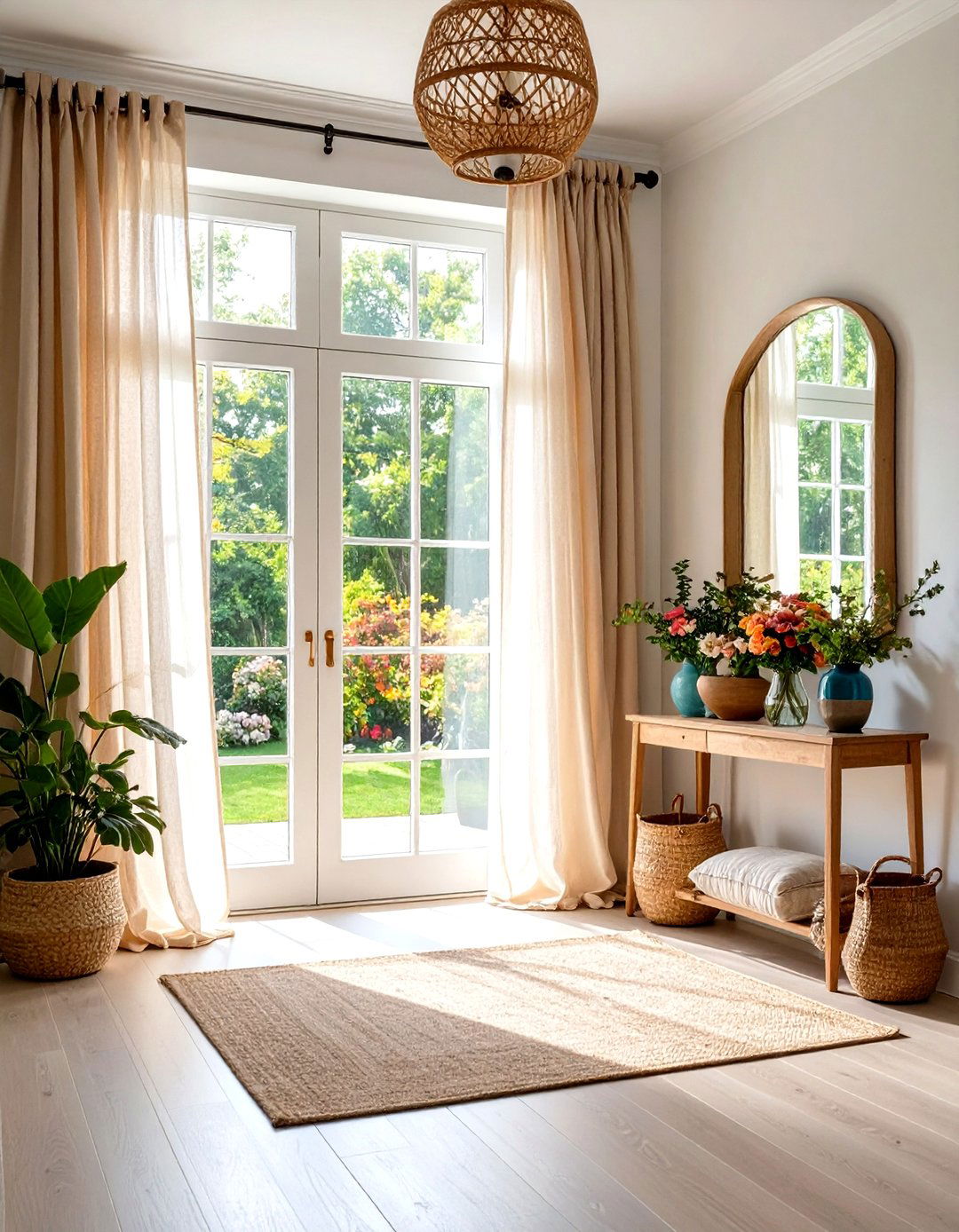 Natural Light Enhancement - 24 Scandinavian Entryway Ideas