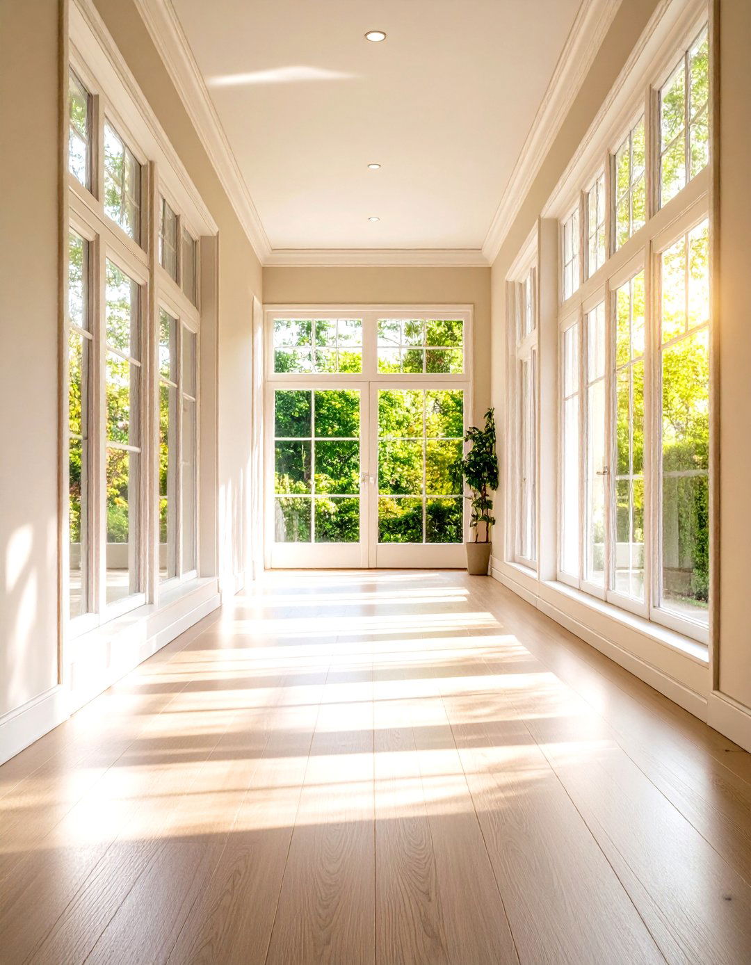 Natural Light Enhancement - 24 Narrow Hallway Ideas