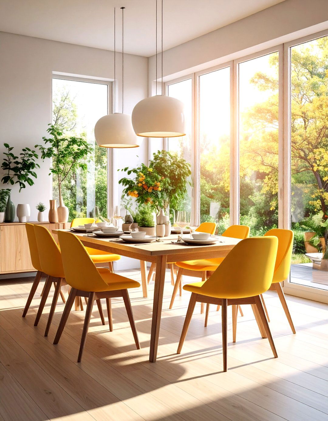 Natural Light Maximization - 24 Mid-century Modern Dining Rooms