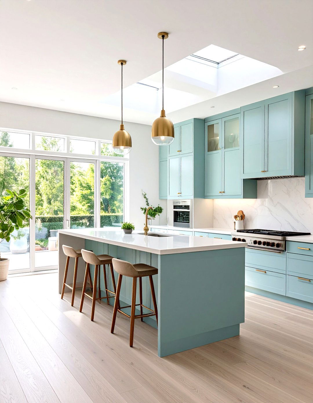 Natural Light Maximization - 24 Minimalist Kitchen Ideas