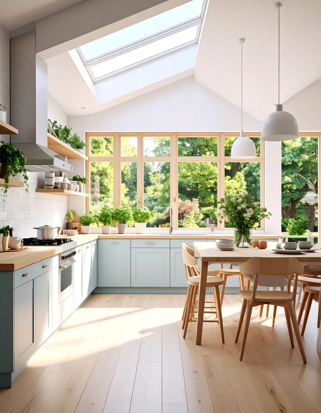 Natural Light Maximization - 24 Organic Kitchen Design Ideas
