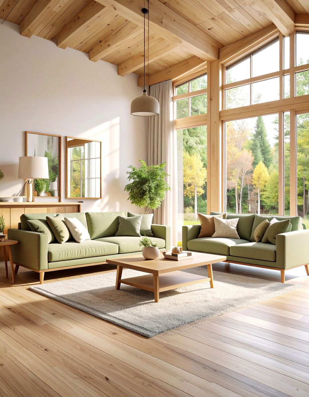 Natural Light Maximization Design - 24 Cabin Living Room Ideas