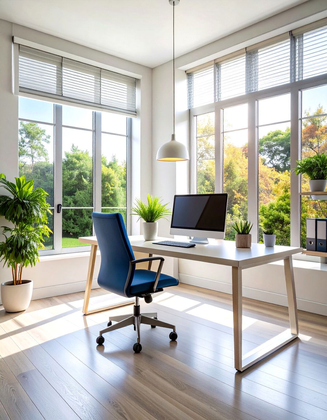 Natural Light Maximization Strategy - 24 Home Office Lighting Ideas