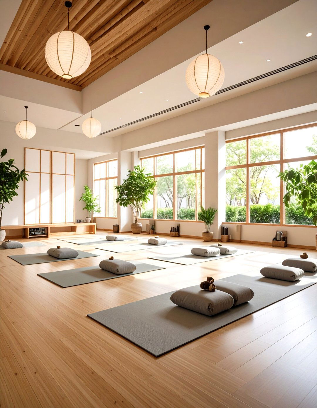 Natural Light Zen Yoga Studio - 24 Zen Room Ideas