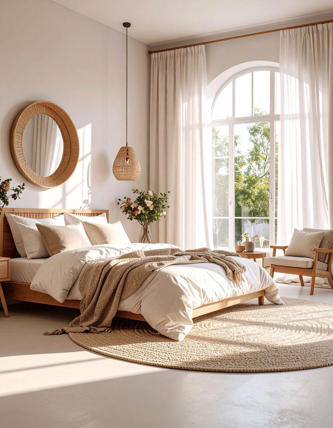 Natural Lighting Integration - 24 Scandinavian Bedroom Ideas