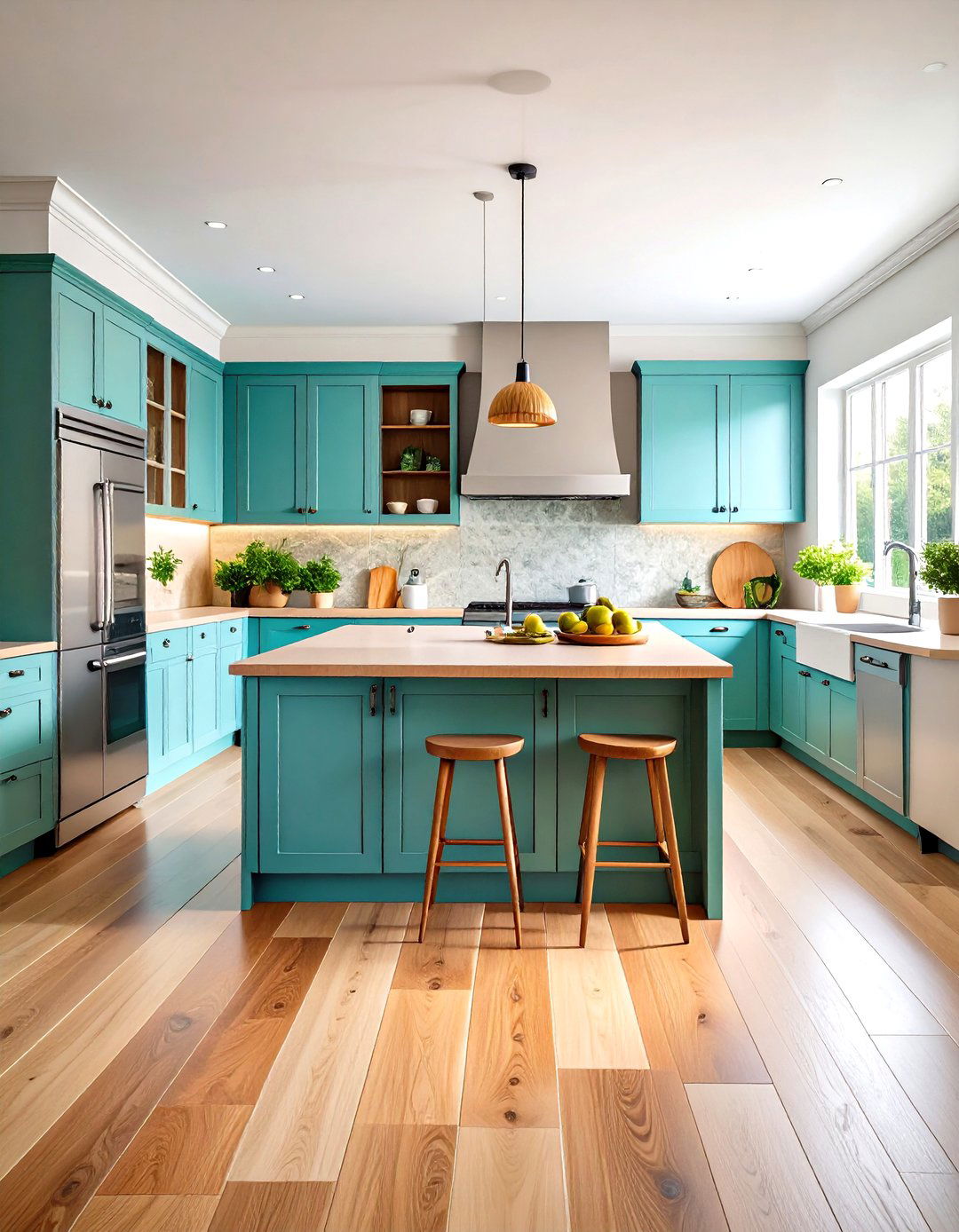 Natural Linoleum Sustainability - 24 Kitchen Flooring Ideas