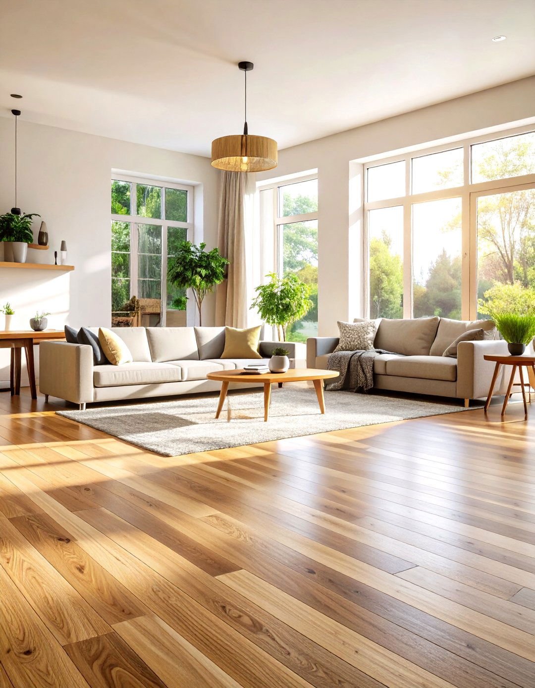 Natural Oak Wood Flooring - 24 Wood Floor Colors