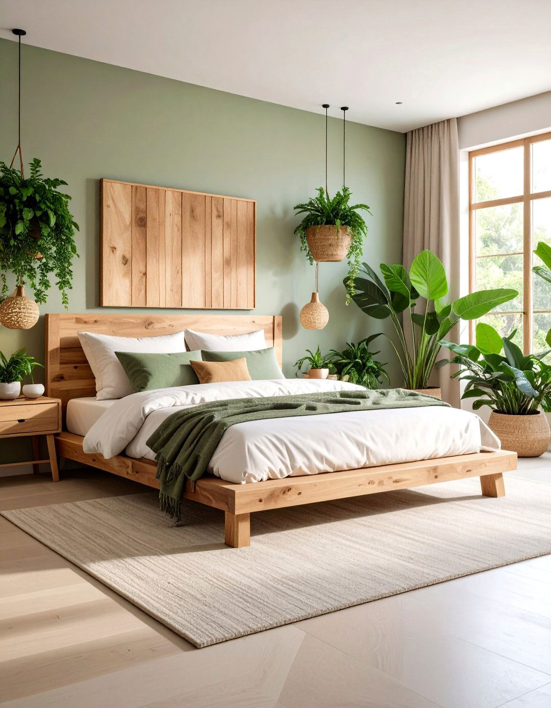 Natural Organic Materials Layout - 24 Bedroom Layout Ideas