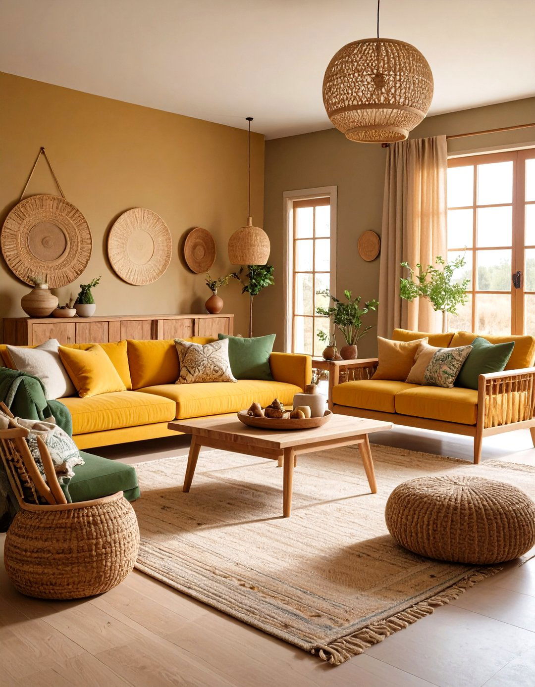 Natural Prairie Style Color Palette Throughout Interior Spaces - 24 Prairie-style Interior Design Ideas