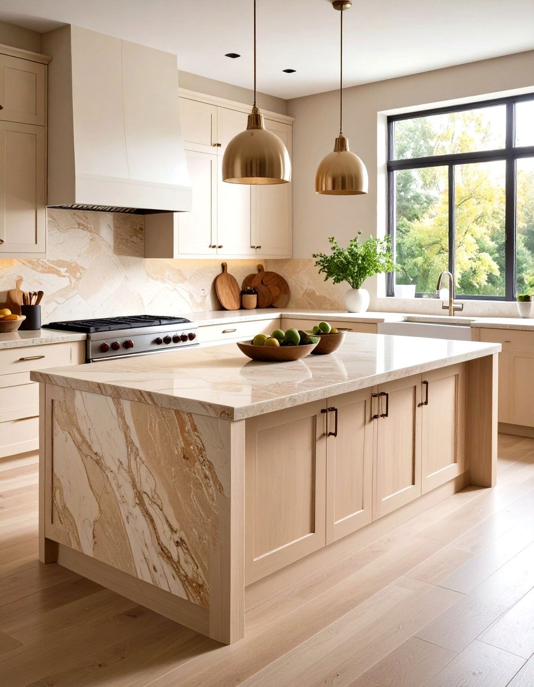 Natural Stone Countertop Kitchen - 24 Tuscan Kitchen Design Ideas