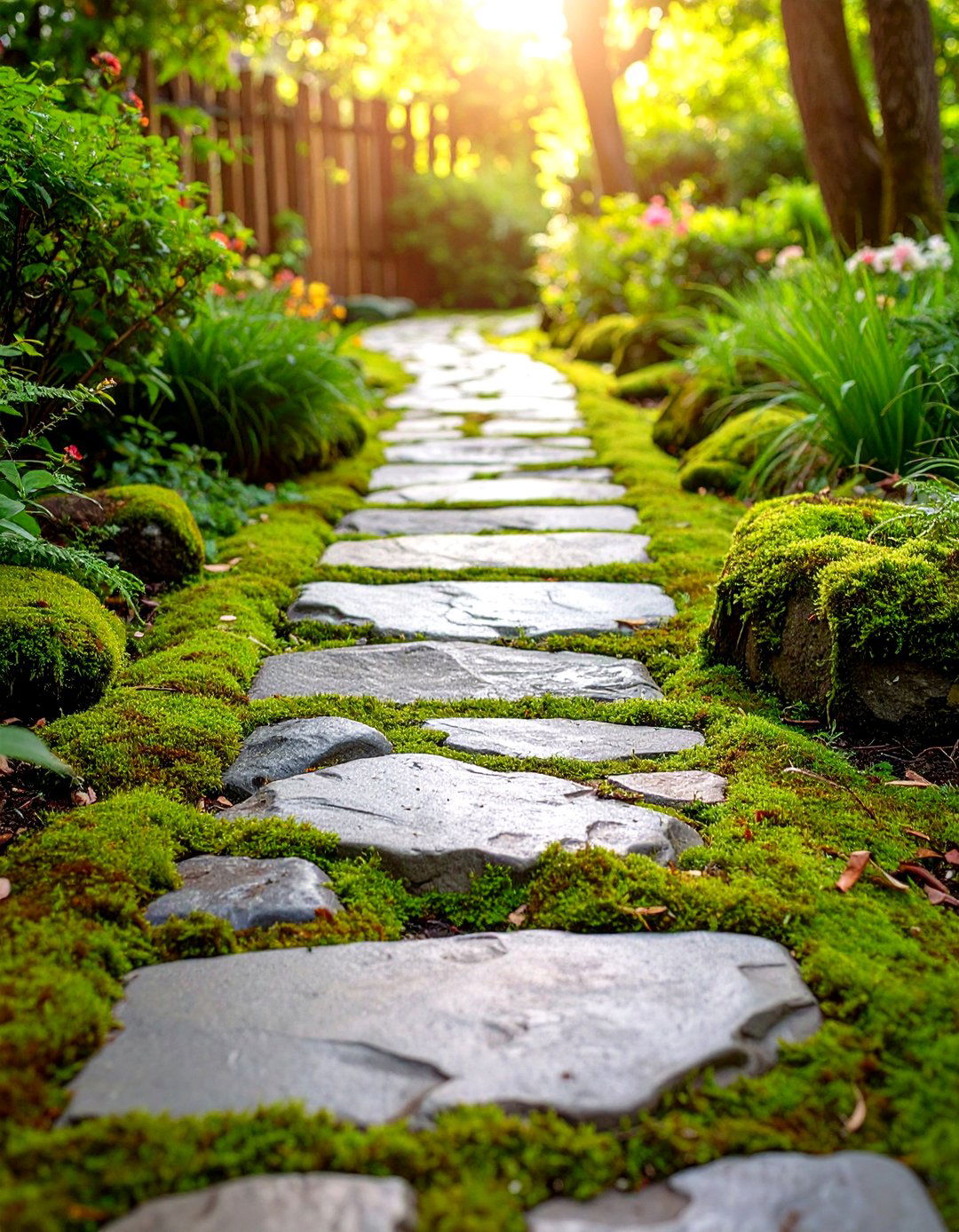 Natural Stone Pathway Systems - 24 Rustic Landscaping Ideas