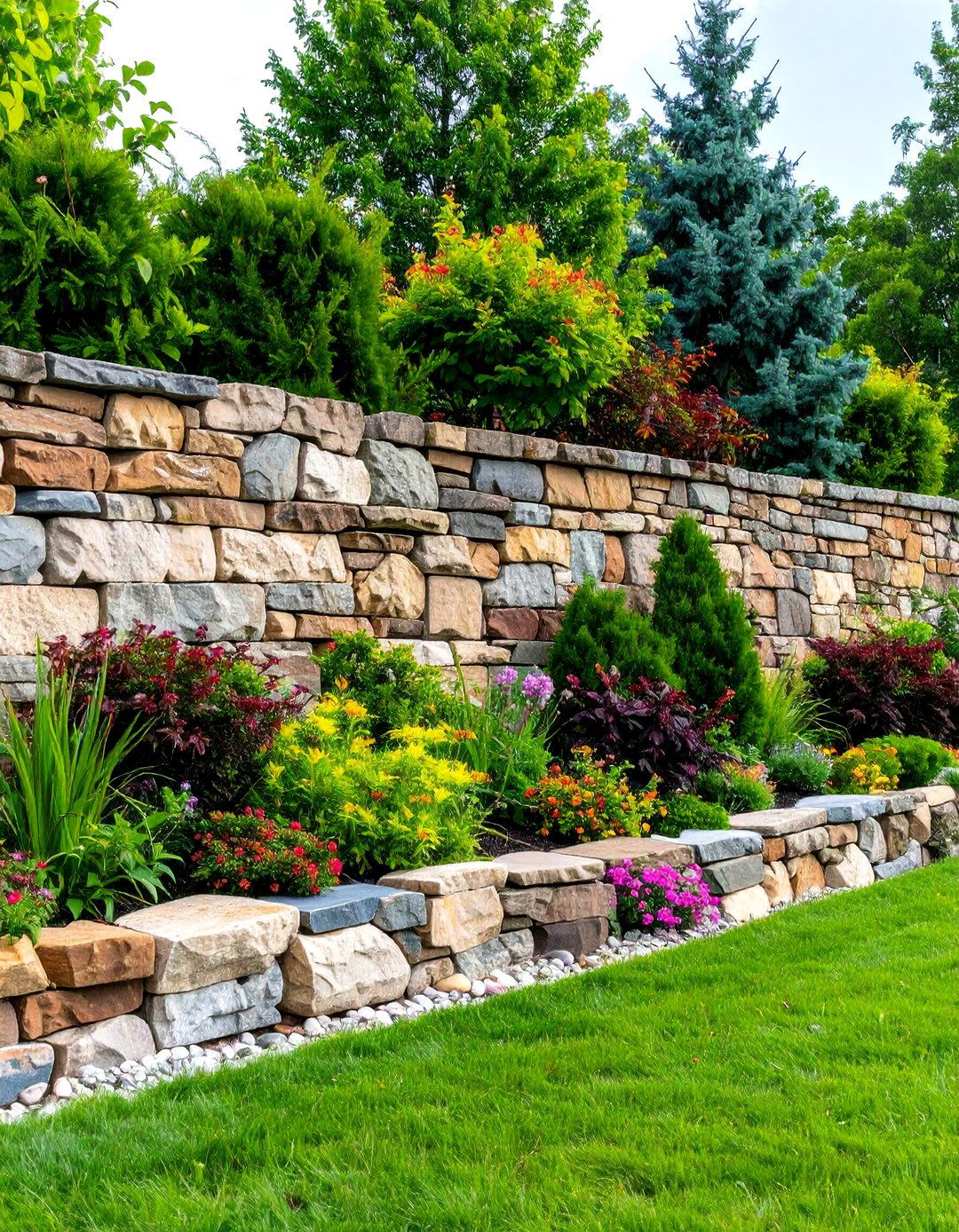 Natural Stone and Rock Wall Cladding - 24 Outdoor Wall Decor Ideas