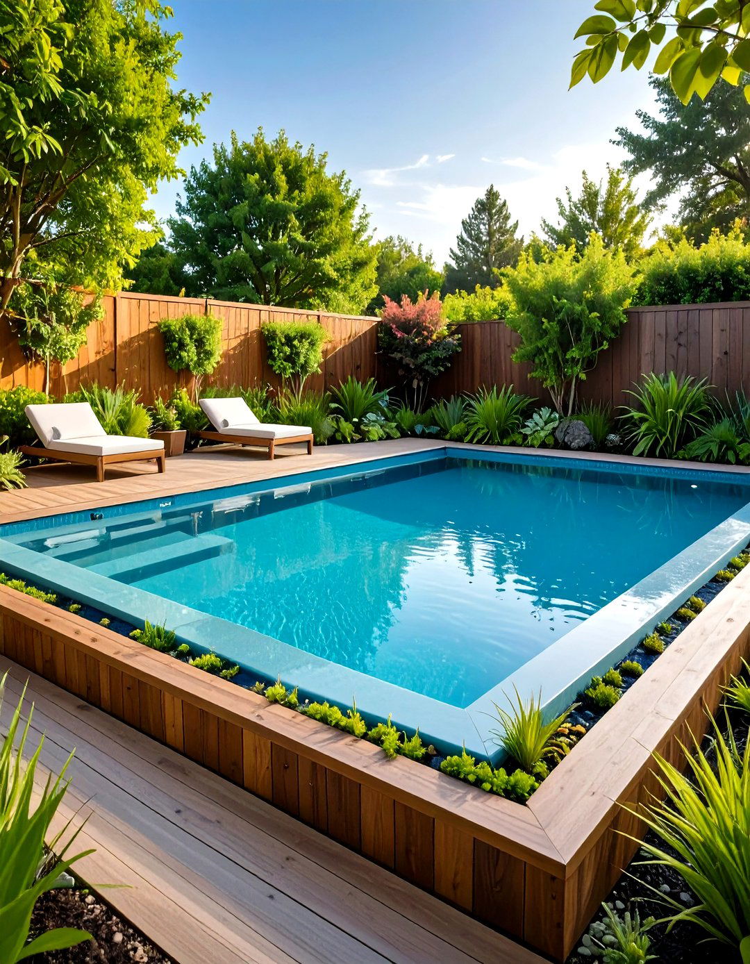 Natural Swimming Pool Hybrid - 24 Semi Inground Pool Ideas