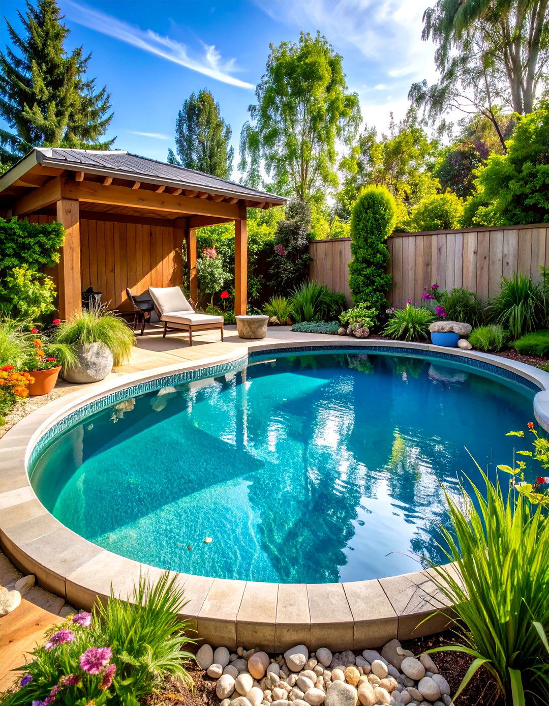 Natural Swimming Pool Spool Design - 24 Spool Pool Ideas