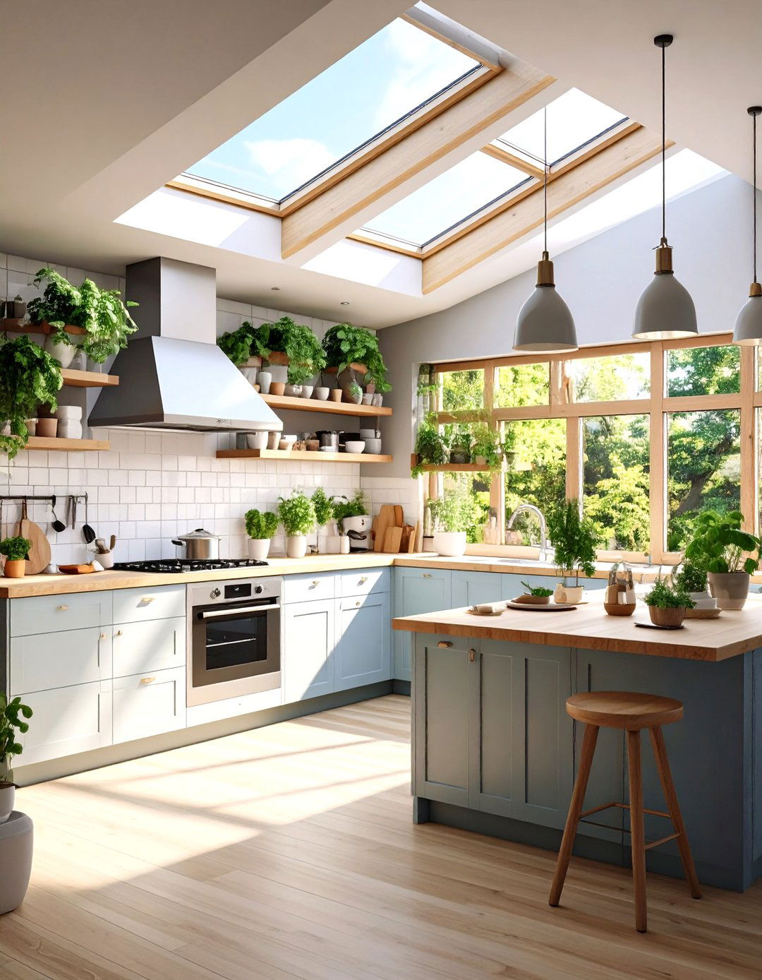 Natural Ventilation Systems - 24 Organic Kitchen Design Ideas