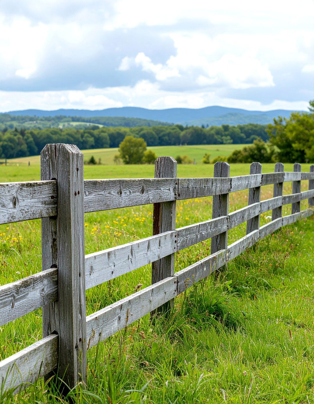 Natural Weathered Pallet Fence - 24 Pallet Fence Ideas
