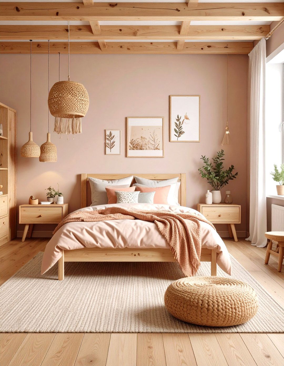 Natural Wood Forest Retreat - 24 Girls Boho Bedroom Ideas