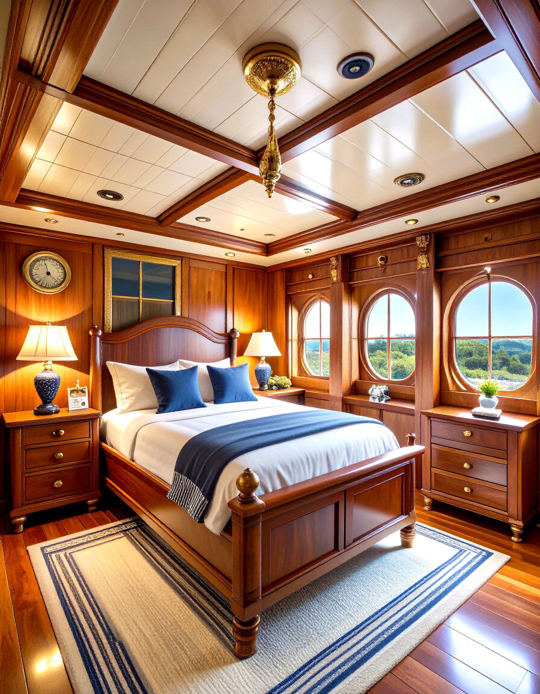 Nautical Heritage Cabin Design - 24 yacht bedroom ideas