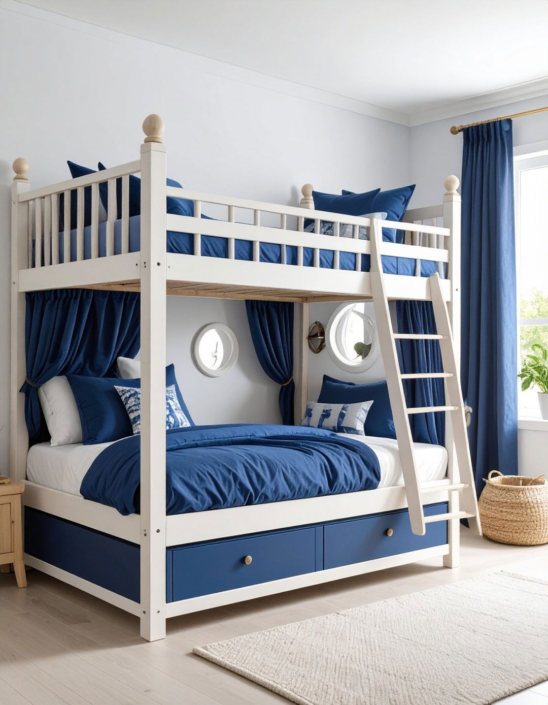Nautical Ship Style Sleeping Berths - 24 bunk room ideas