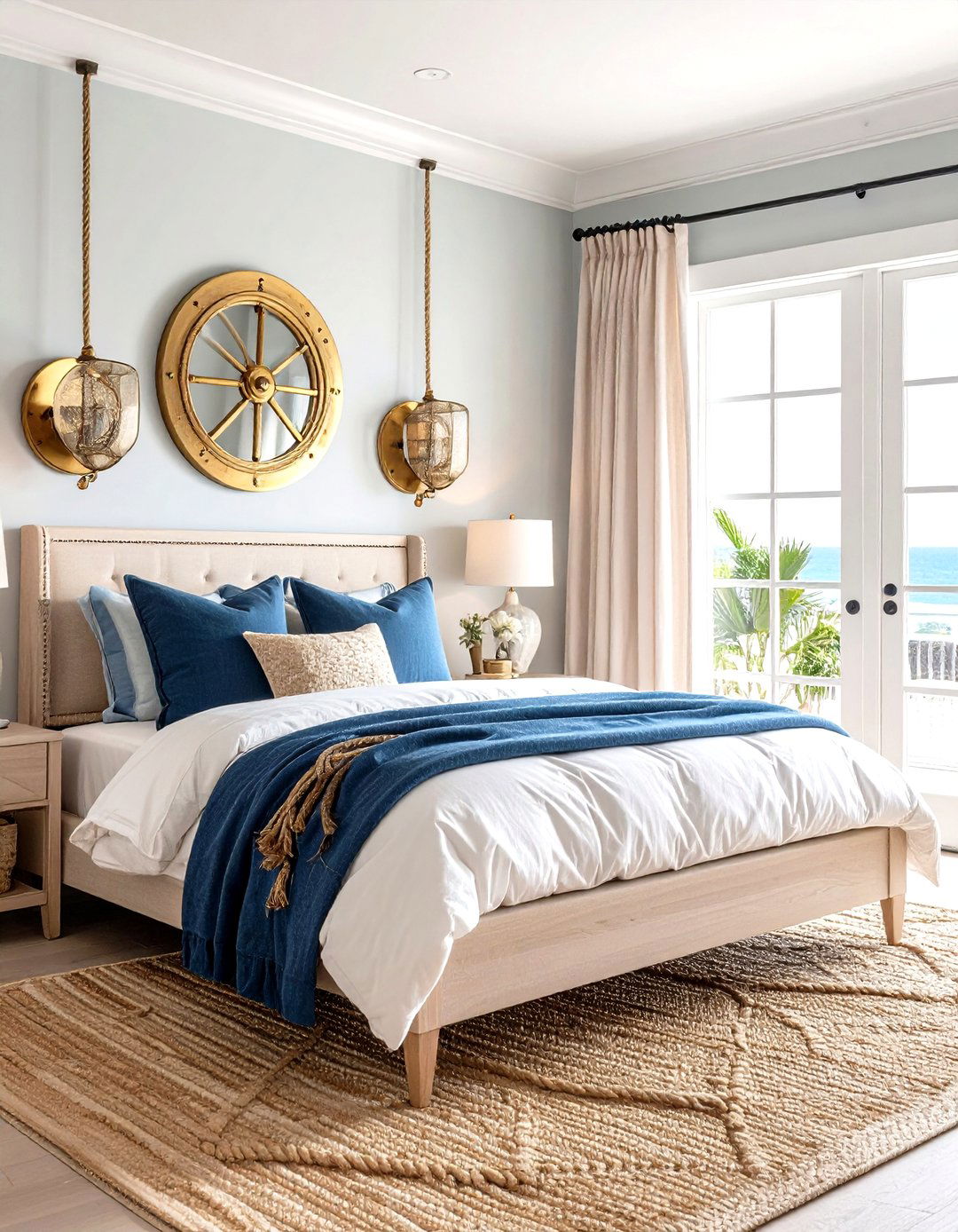 Nautical and Coastal Inspired Designs - 24 Bedroom Wall Sconce Ideas