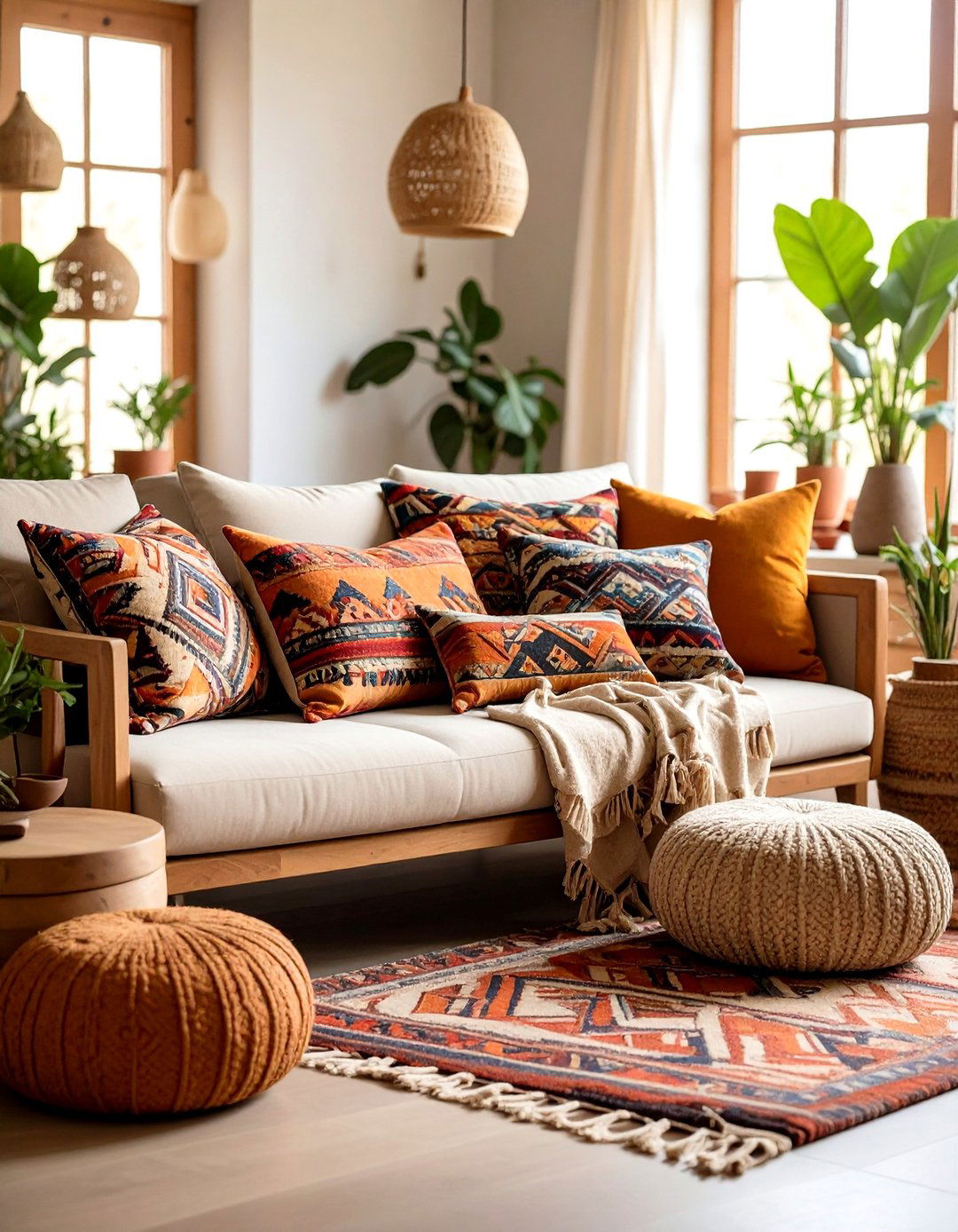 Navajo Pattern Pillow Collections - 24 Western Decor Ideas