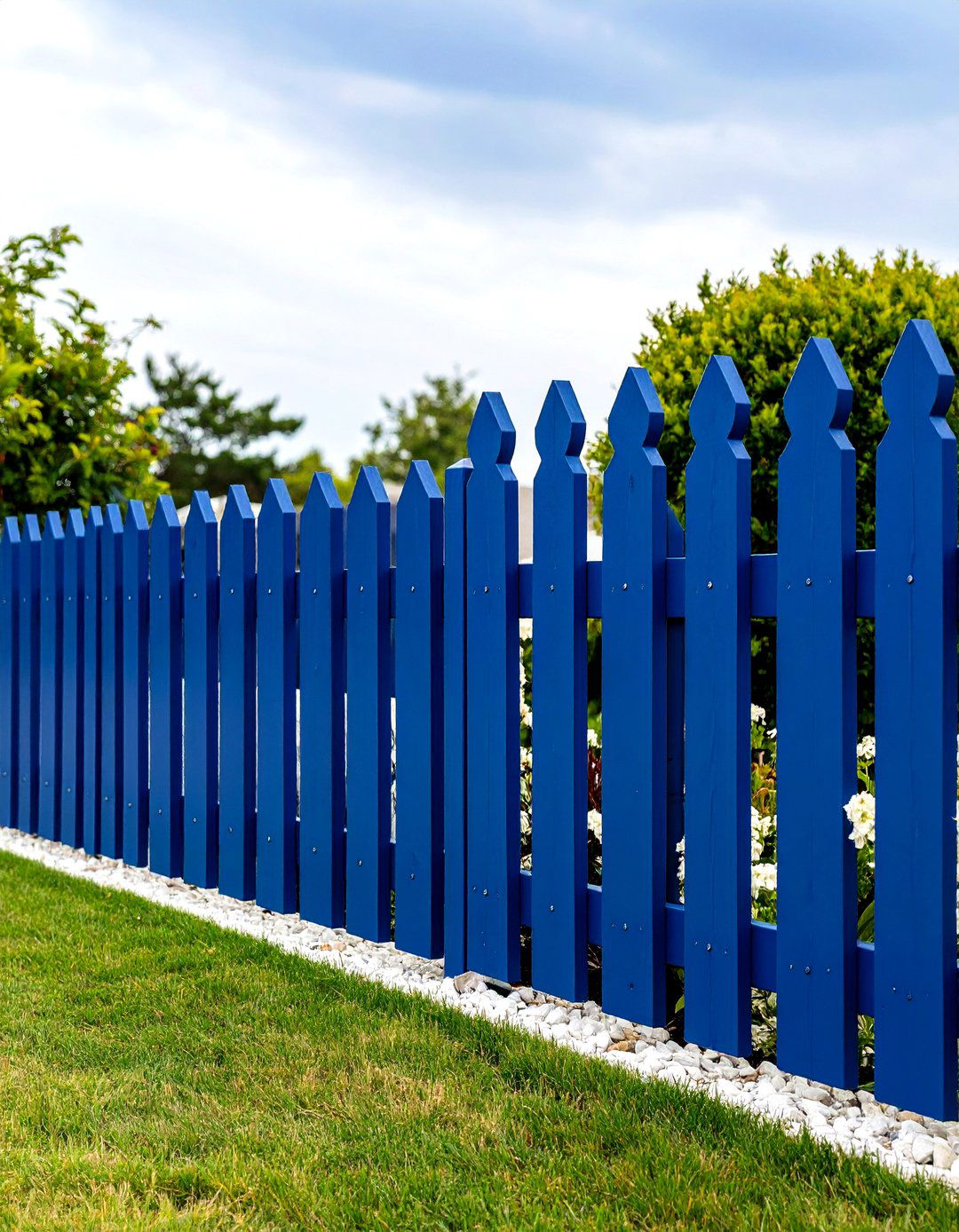 Navy Blue Statement Stain - 24 Fence Stain Colors