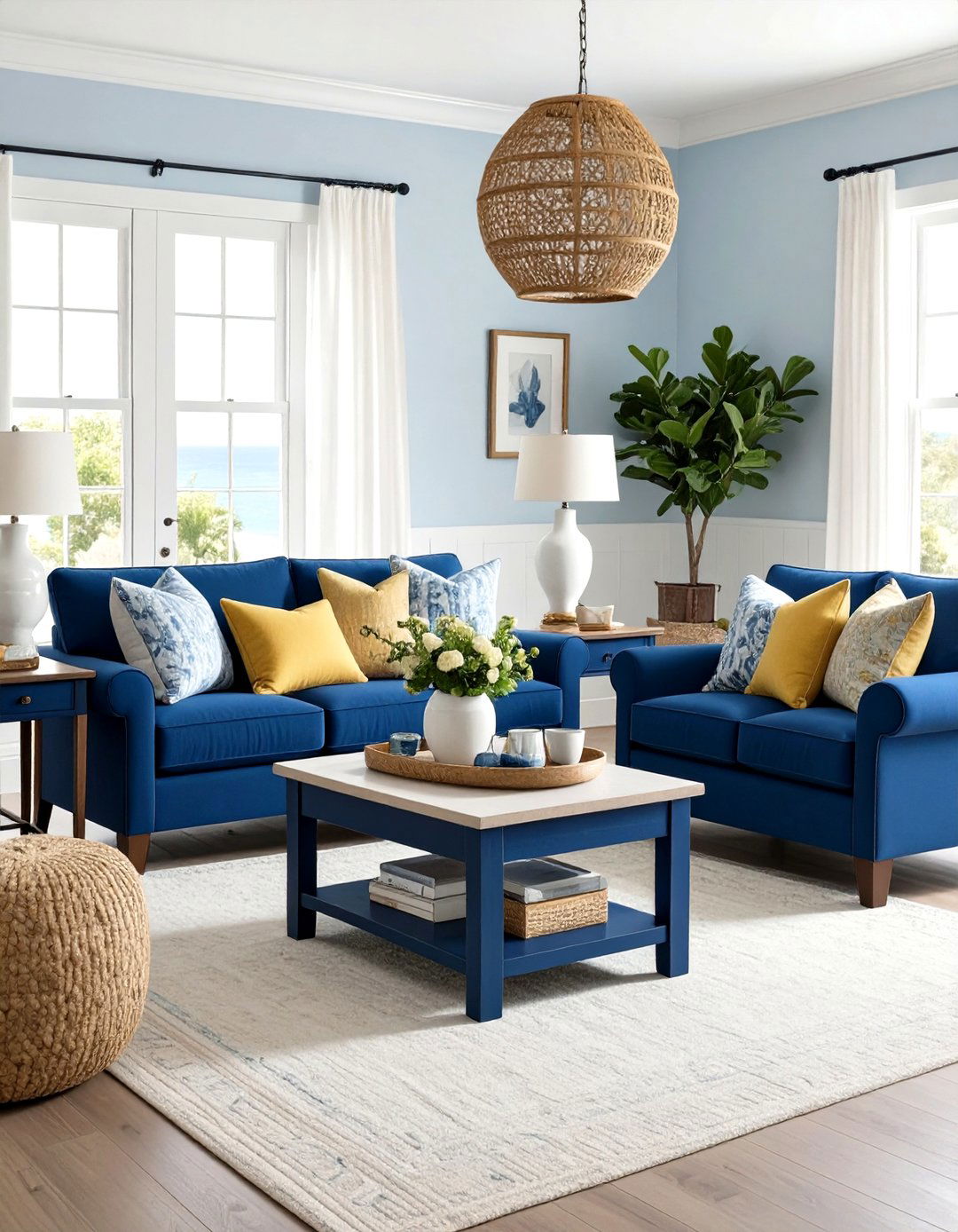 Navy Painted Furniture Living Room - 24 Navy Living Room Ideas