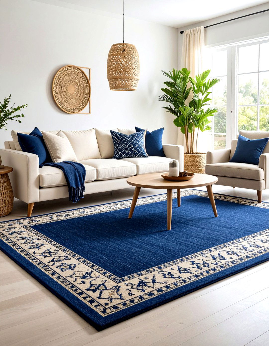 Navy Rug Living Room - 24 Navy Living Room Ideas