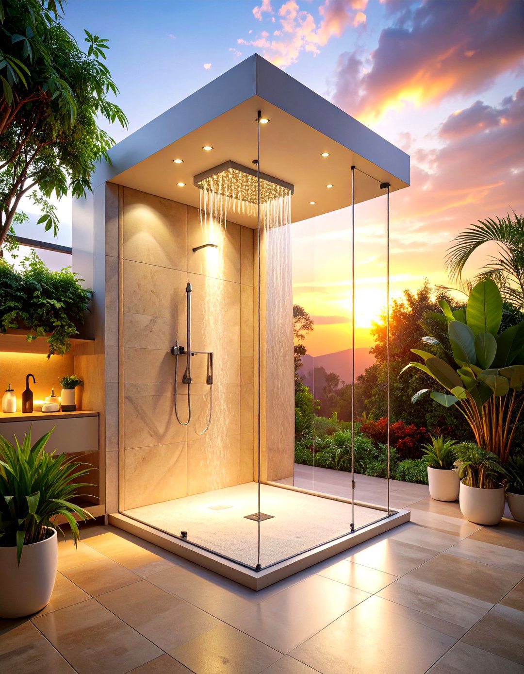 Neo Angle Shower Configurations - 24 Small Shower Ideas