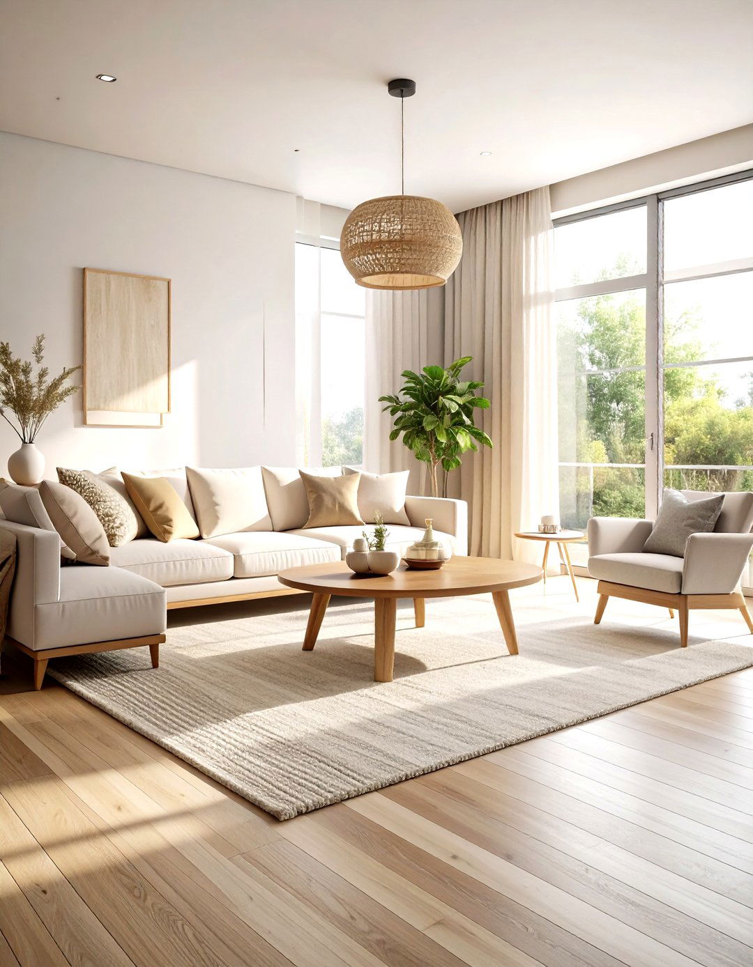 Neutral Color Palette Foundation - 24 Minimalist Apartment Ideas
