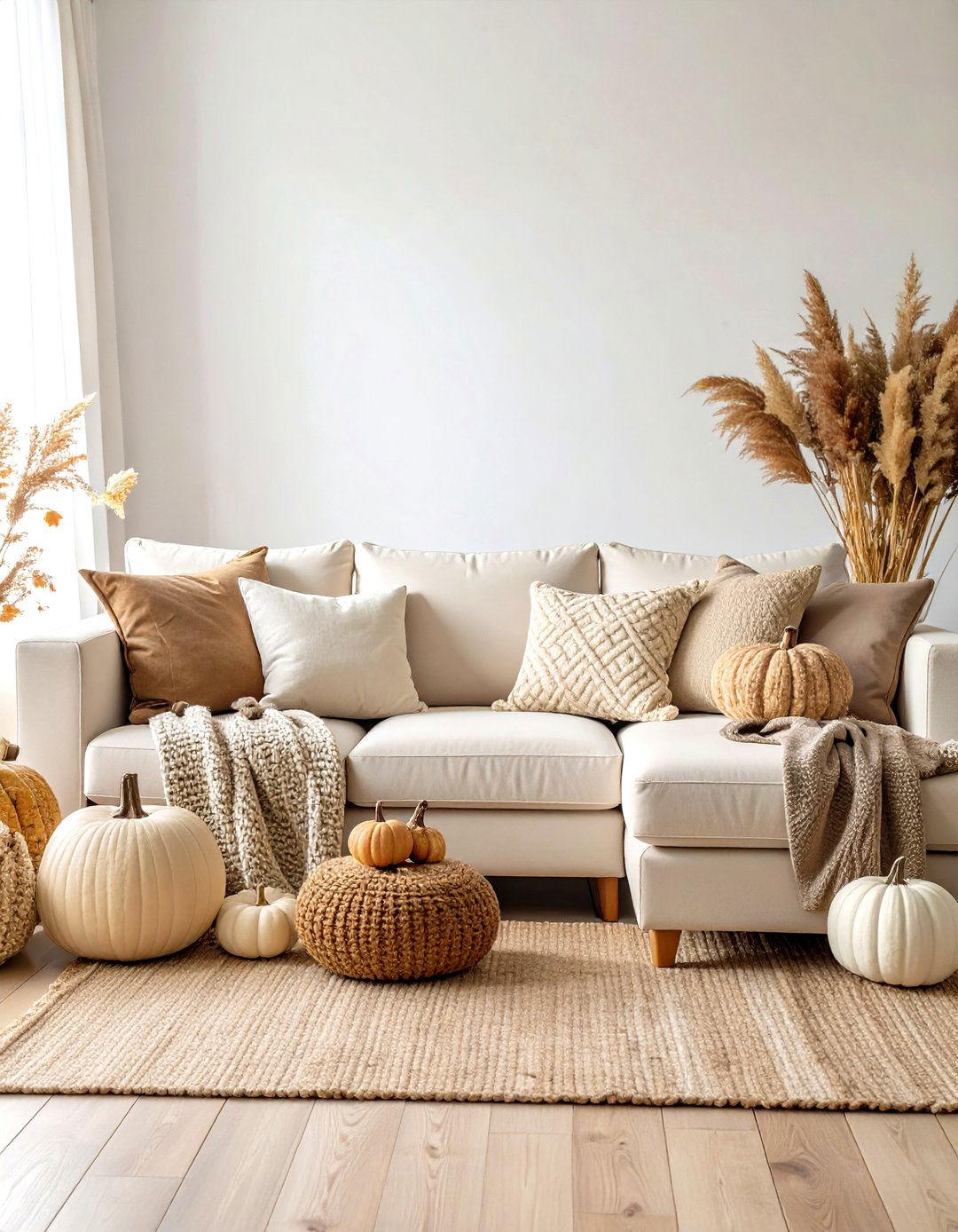Neutral Fall Tones Living Room - 24 Fall Living Room Ideas