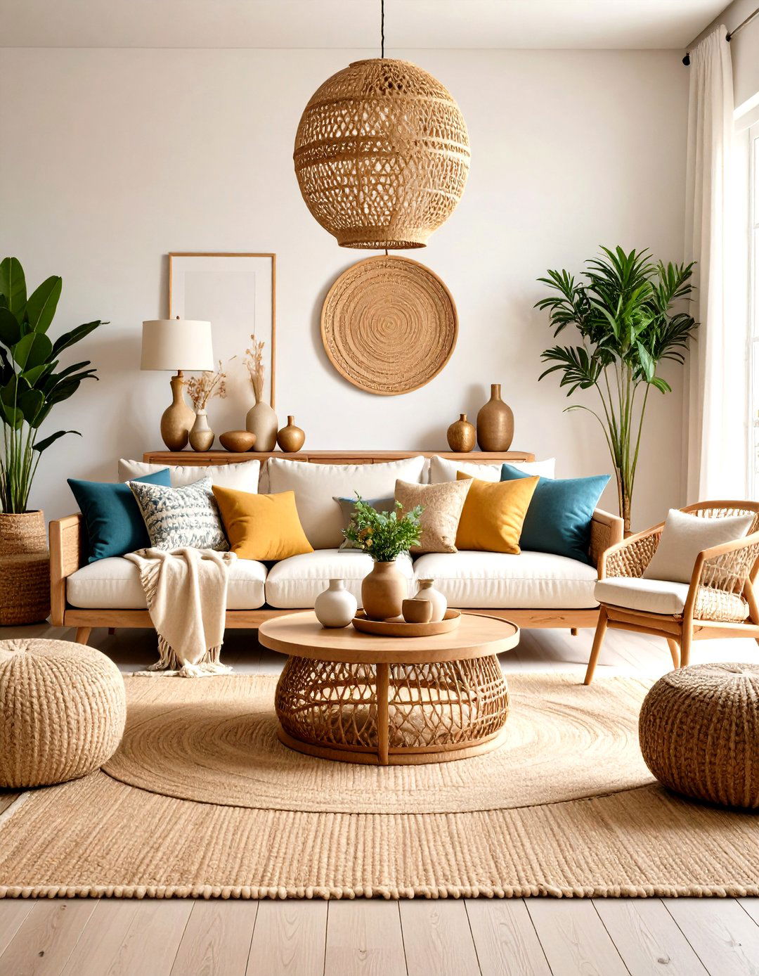 Neutral Linen and Jute Snug - 24 Snug Room Ideas