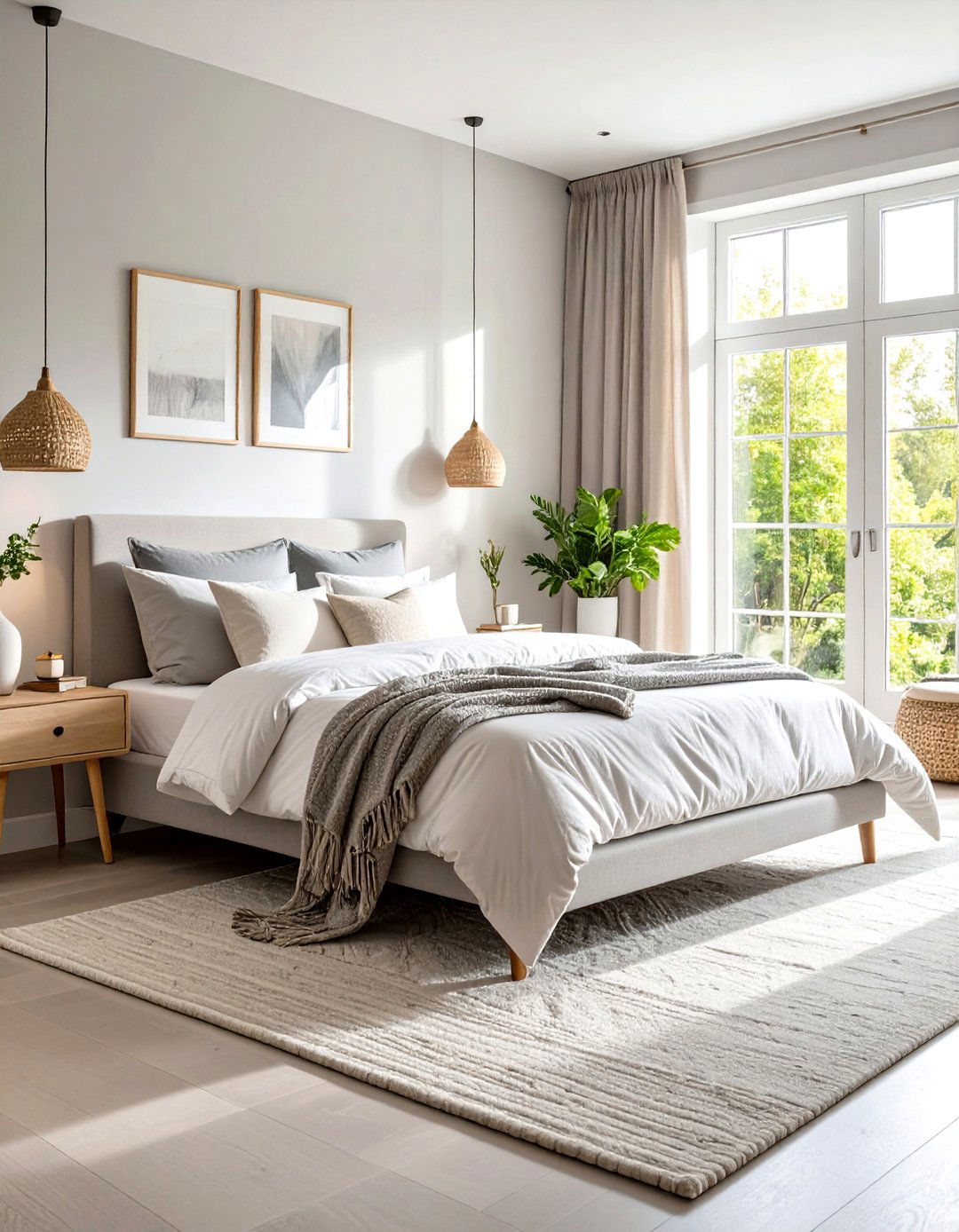 Neutral Palette Foundation - 24 Scandinavian Bedroom Ideas