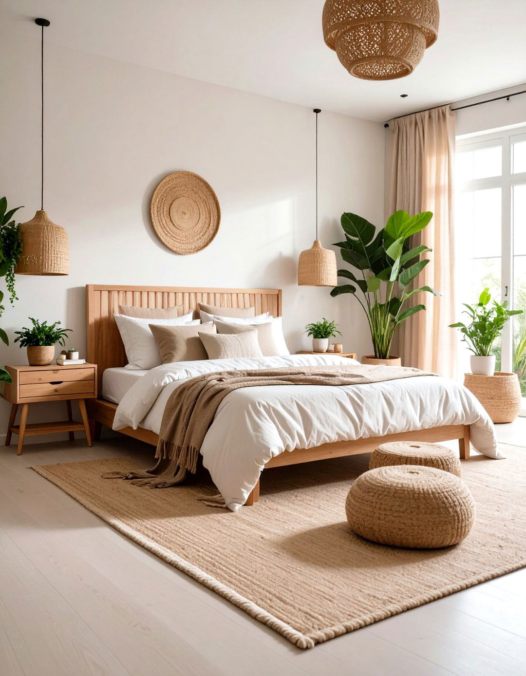 Neutral Sanctuary Guest Bedroom - 24 guest room ideas