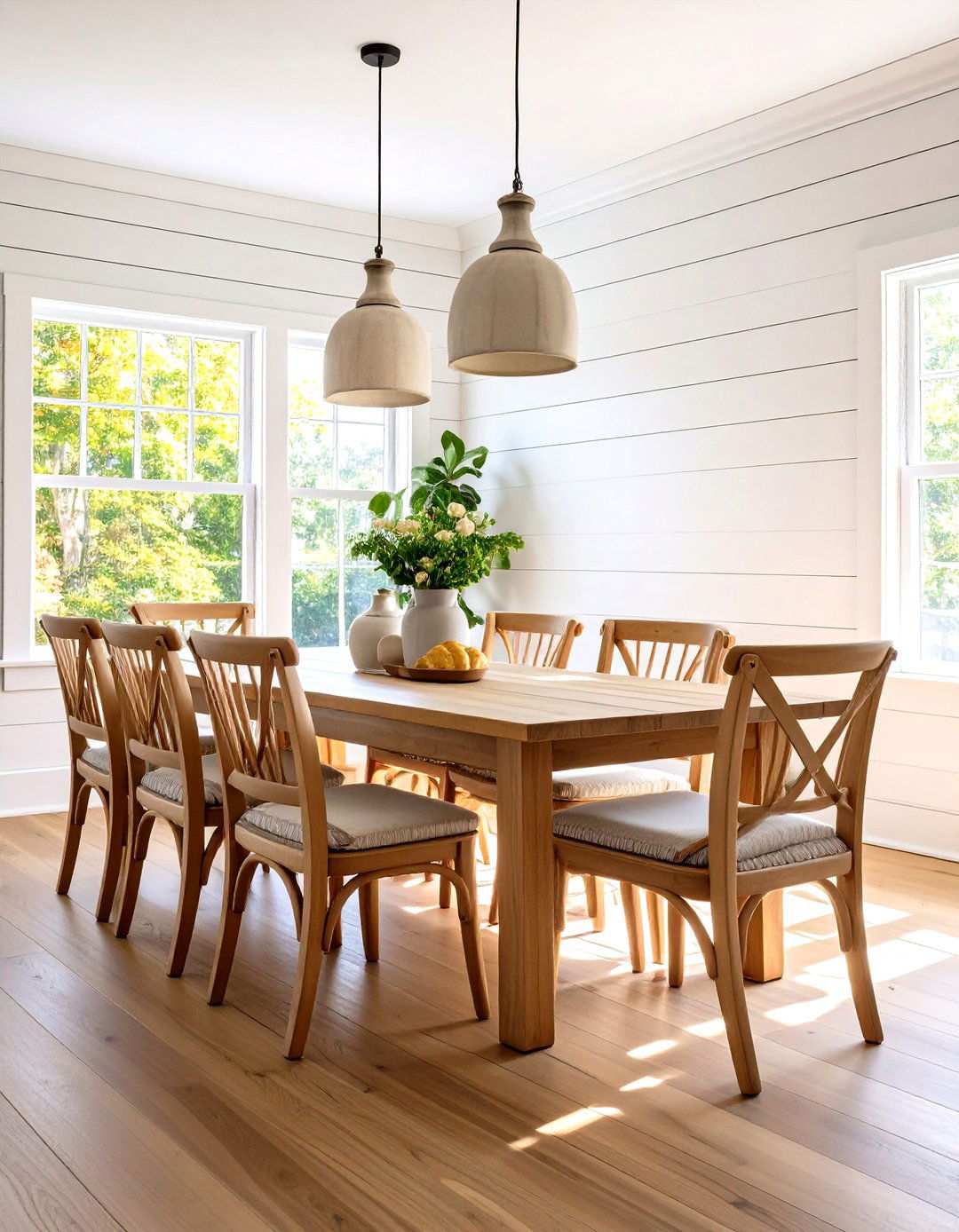 Nickel Gap Shiplap Modern Farmhouse - 24 Dining Room Wall Paneling Ideas
