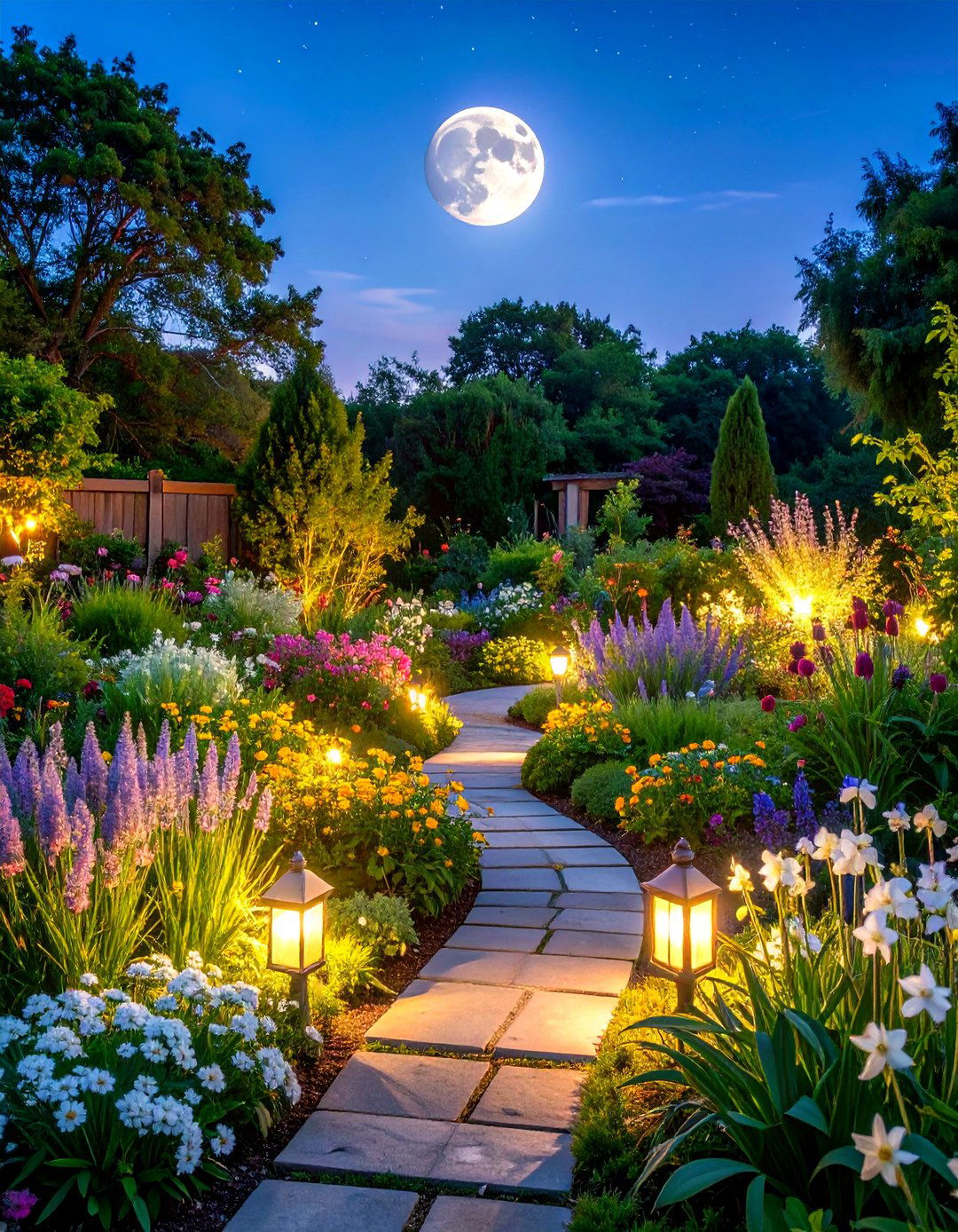 Night Blooming Gothic Gardens - 24 Gothic Garden Ideas
