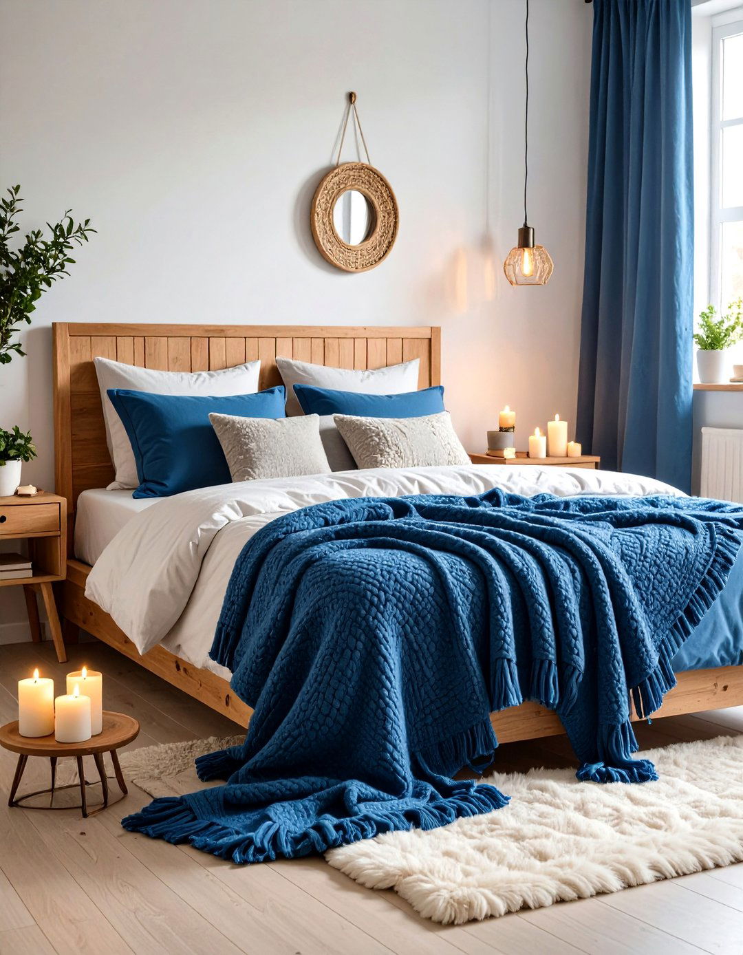 Nordic Blue Grey Hygge Comfort - 24 Blue and Grey Bedroom Ideas