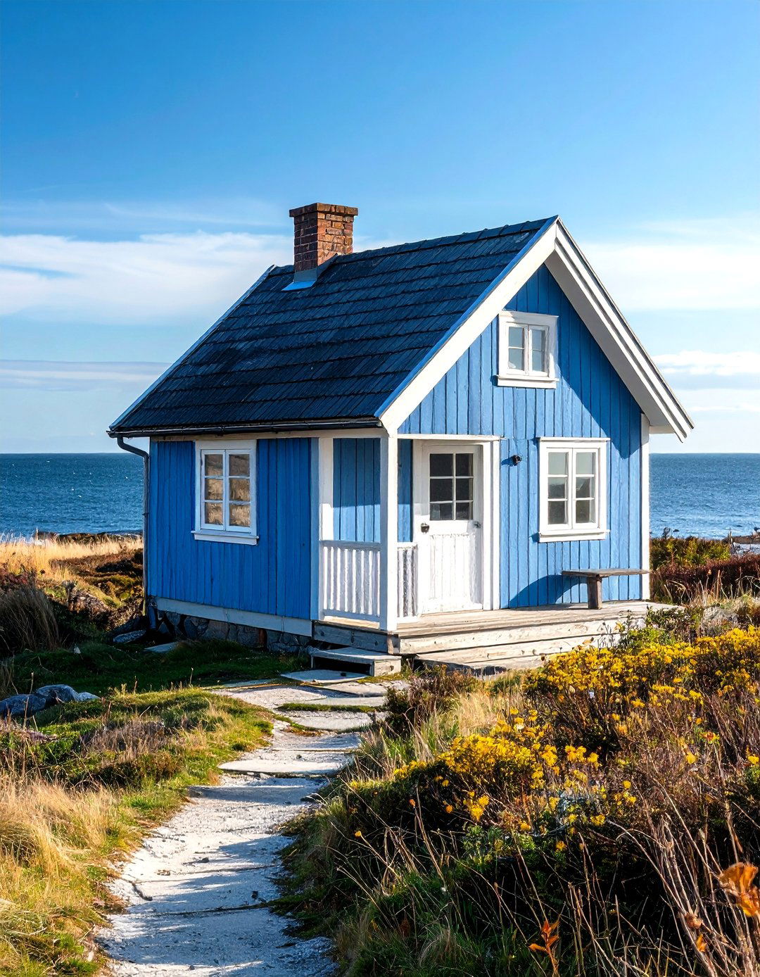 Nordic Coastal Cottage Style - 24 Scandinavian House Exterior Ideas