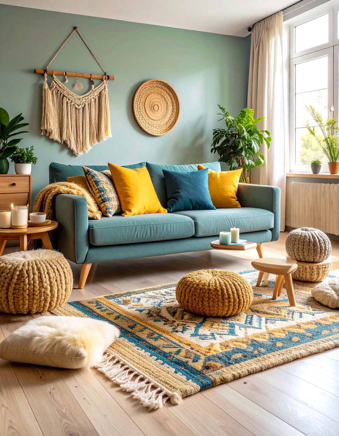 Nordic Hygge Beige Couch Retreat - 24 Beige Couch Living Room Ideas