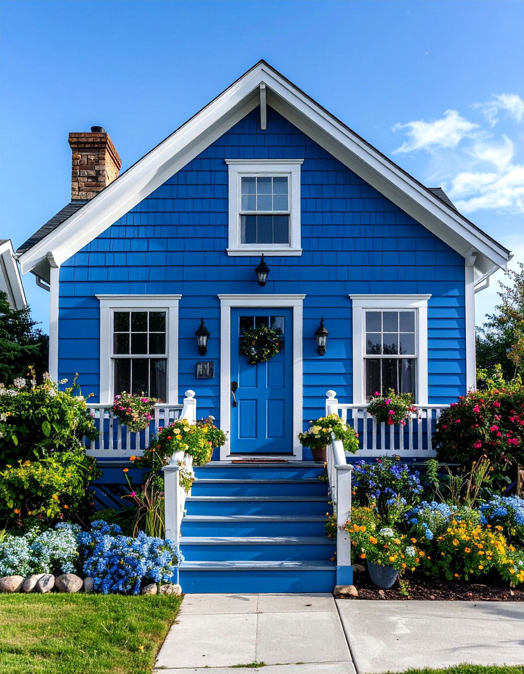 Ocean Blue Serenity - 24 Blue Exterior House Colors