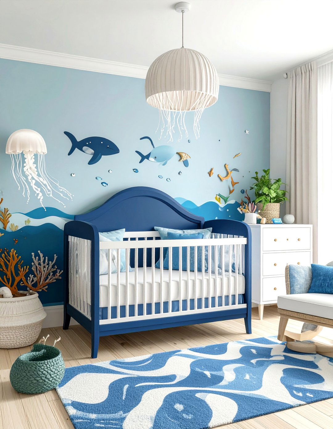 Ocean Under The Sea Baby Room - 24 Baby Room Ideas