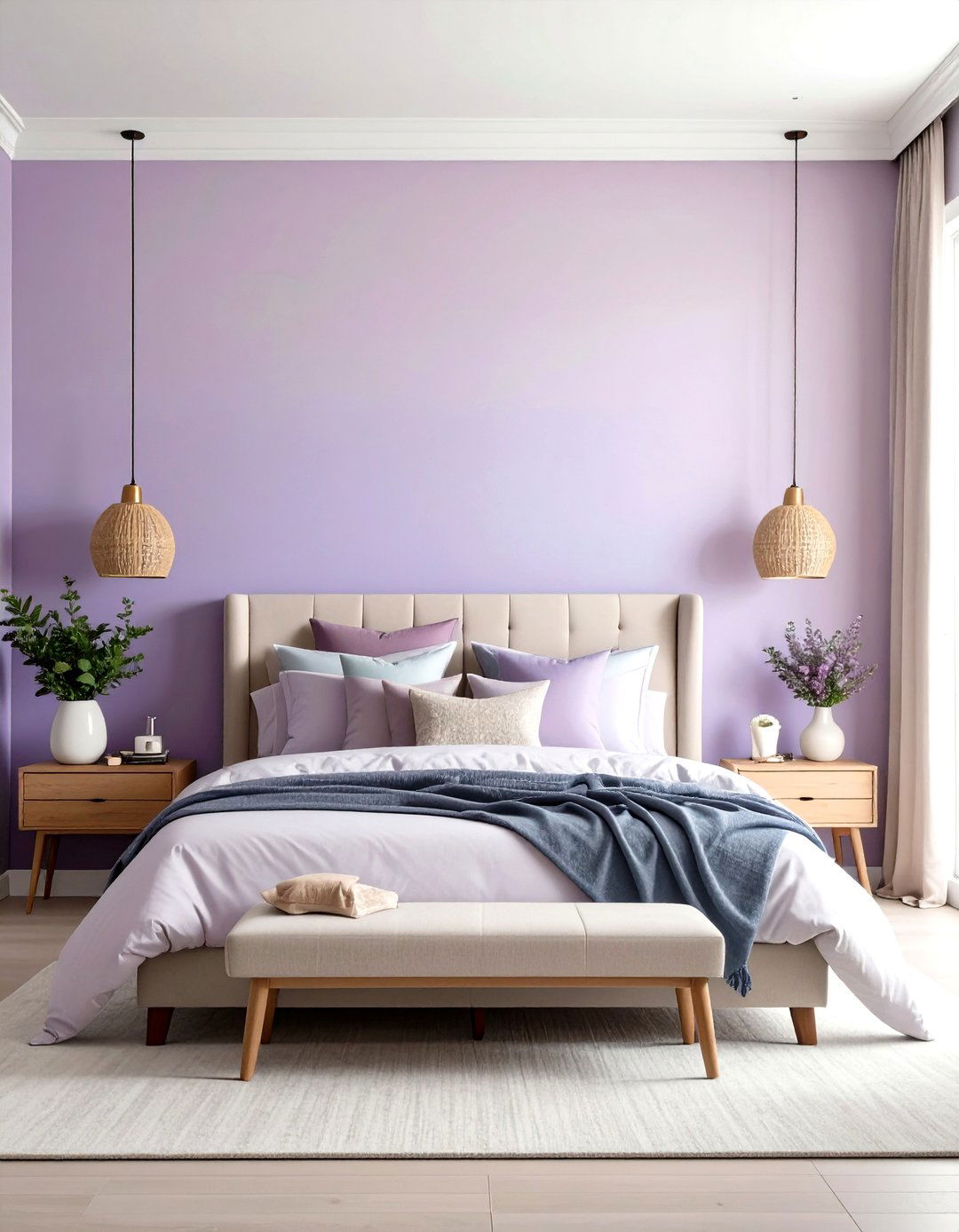 Ombre Gradient Walls - 24 Wall Painting Ideas of Any Room