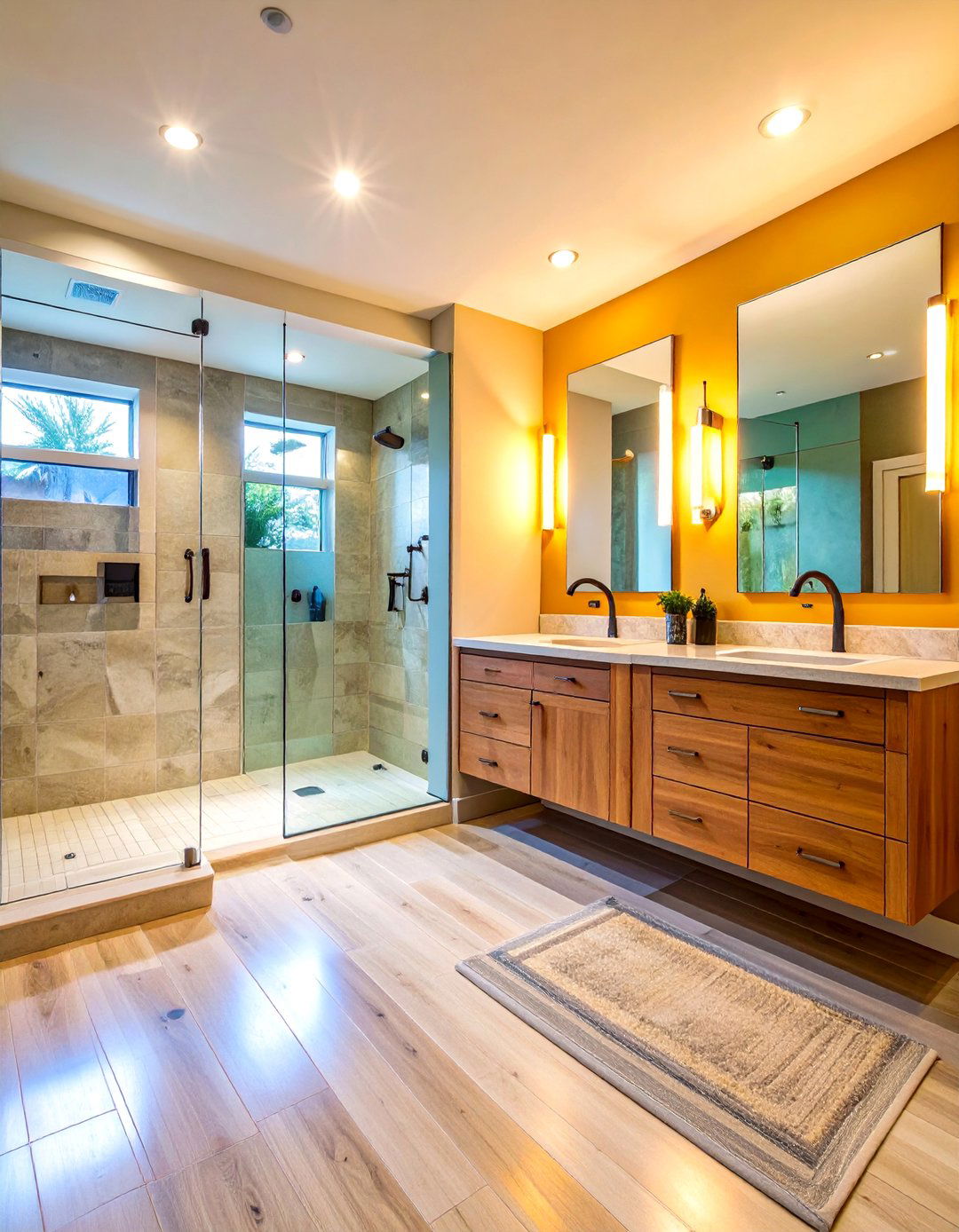 Open Concept Basement Bathroom - 24 Basement Bathroom Ideas