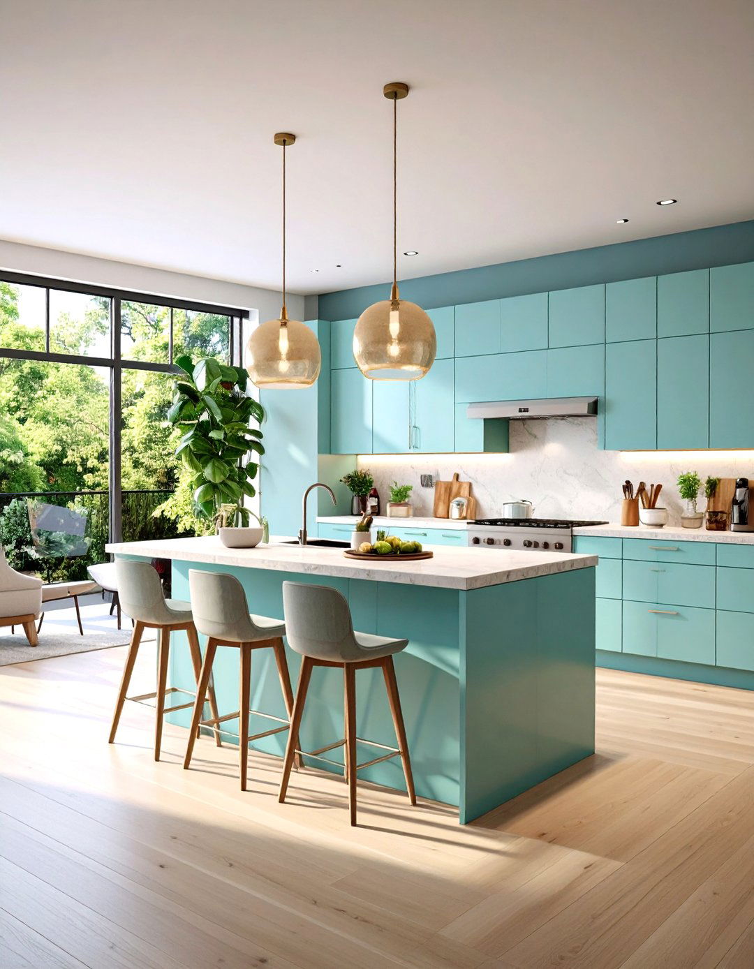 Open Concept Integration - 24 Luxury Kitchen Ideas