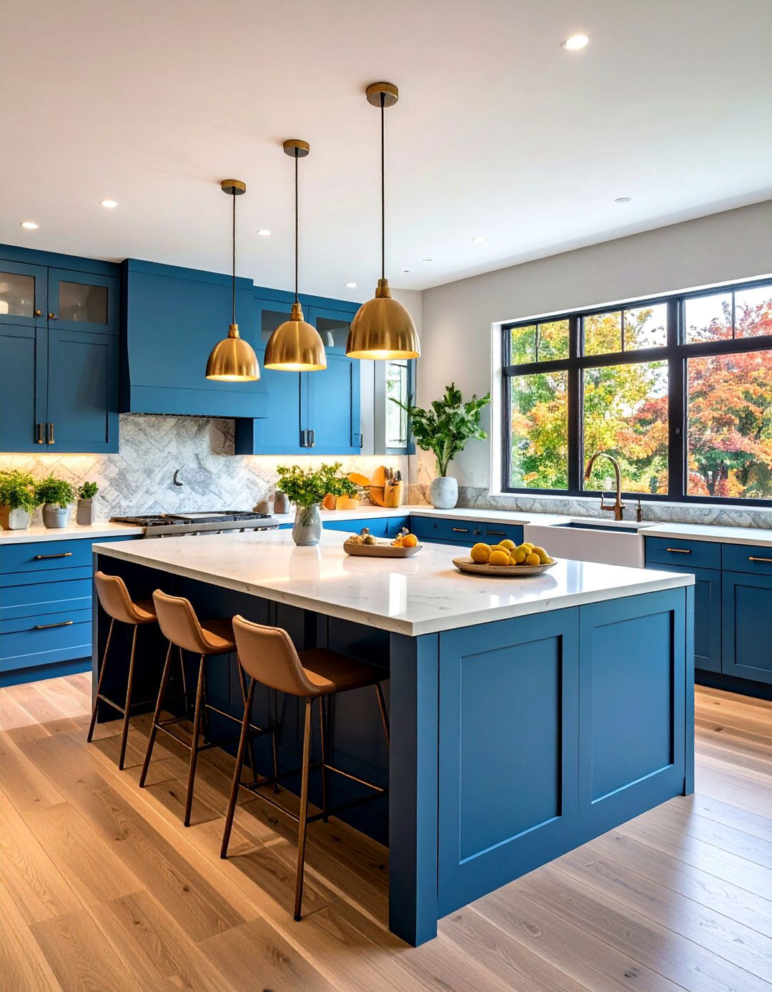 Open Concept Kitchen with Living Integration - 24 Modern Kitchen Ideas