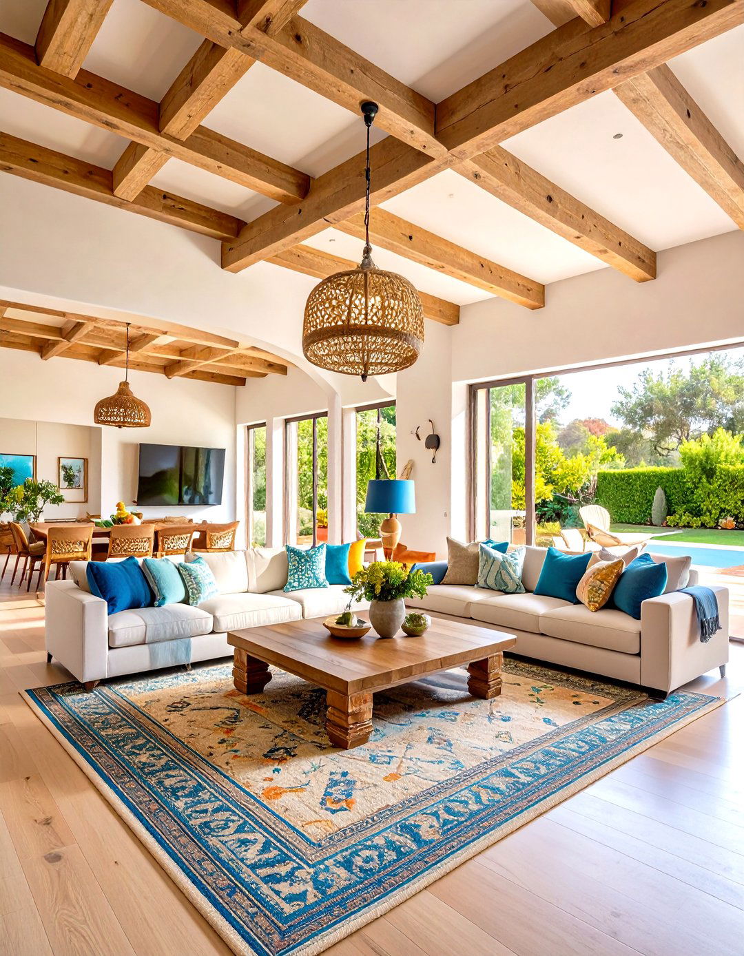 Open Floor Plan Concepts - 24 Spanish Mediterranean House Ideas