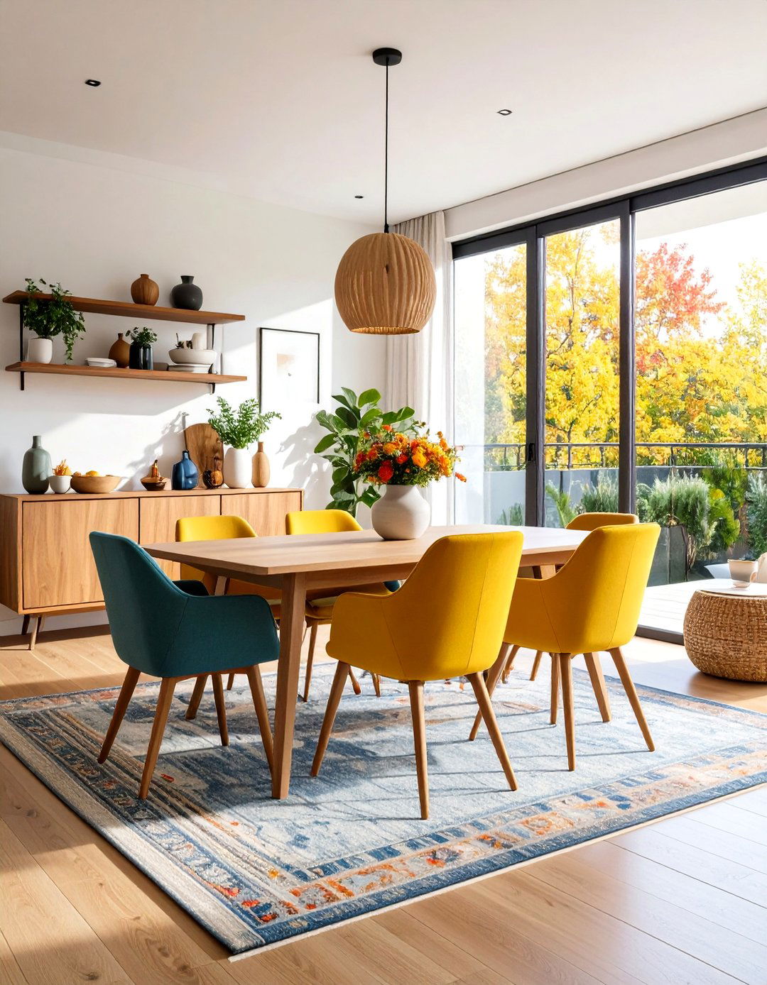 Open Floor Plan Integration - 24 Mid-century Modern Dining Rooms